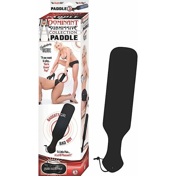 DOMINANT SUBMISSIVE PADDLE BLACK