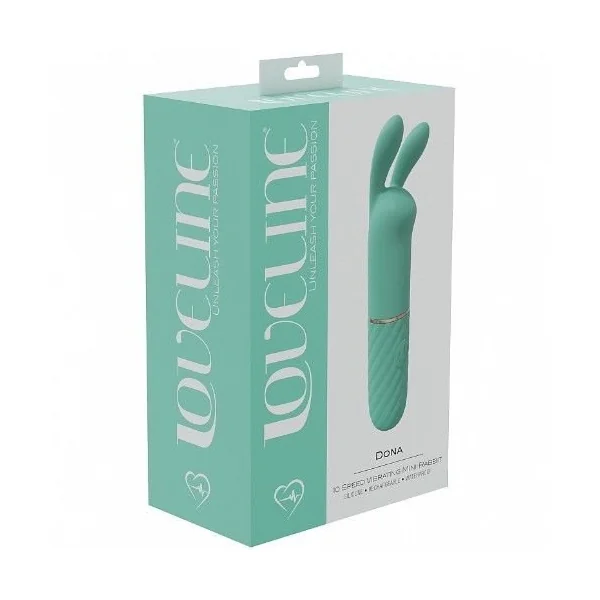 Dona – 10 Speed Vibrating Mini Wand Green