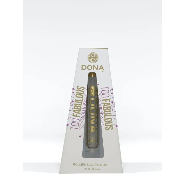 DONA ROLL-ON PERFUME TOO FABULOUS 0.34 OZ