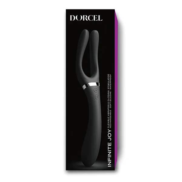 Dorcel Infinite Joy Bendable Forked Vibrator