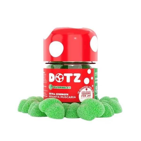 DOTZ Gummies 1000MG/Jar Watermelon
