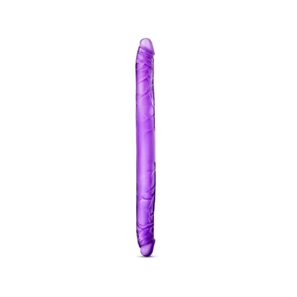 Double Dildo 16 Inch Purple