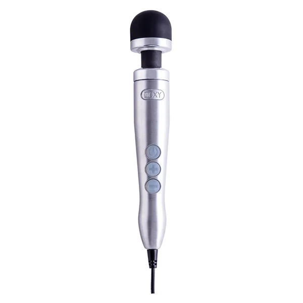 Doxy Die Cast 3 Extra Powerful Massage Wand Vibrator - Silver