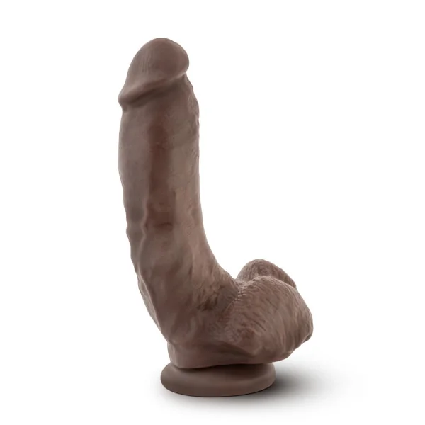 DR SKIN MR MAYOR 9 DILDO W/ SUCTION CUP CHOCOLATE “