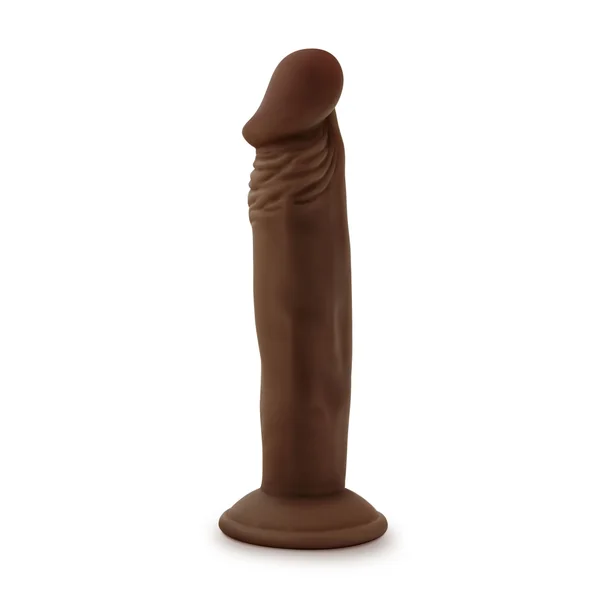 Dr. Skin Plus - 6 Inch Posable Dildo - Chocolate