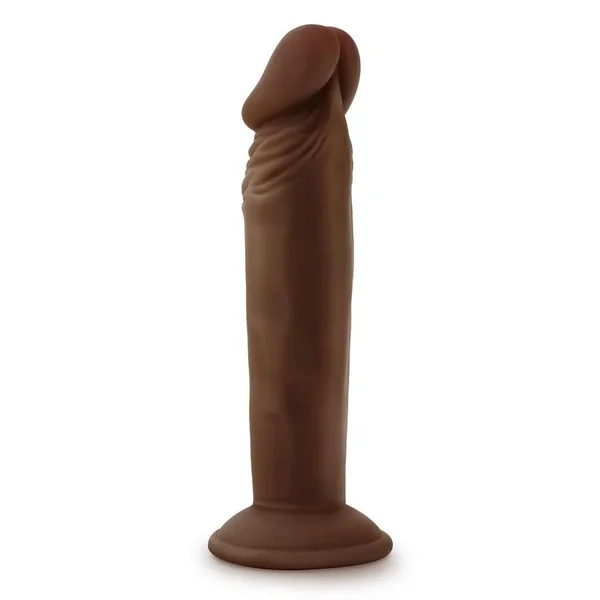 Dr. Skin Plus Posable Dildo 6in – Chocolate