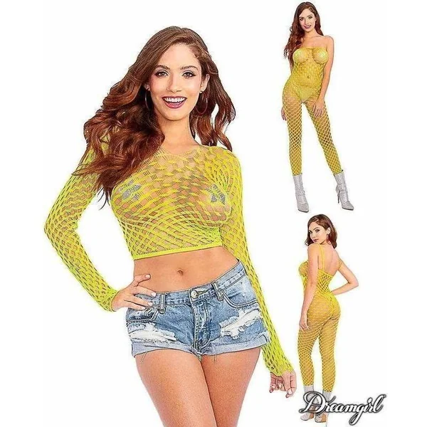 Dreamgirl Lingerie - 2 in 1 Bodysuit (0322)