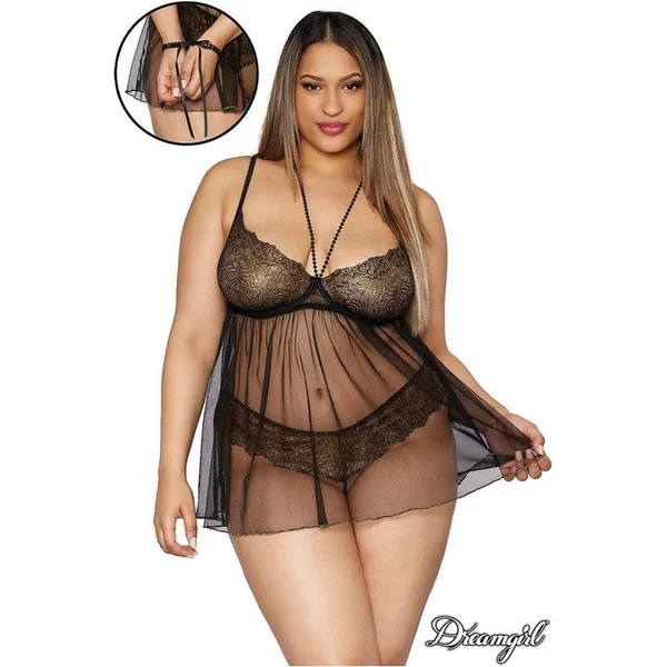 Dreamgirl Lingerie - Bobydoll 12666