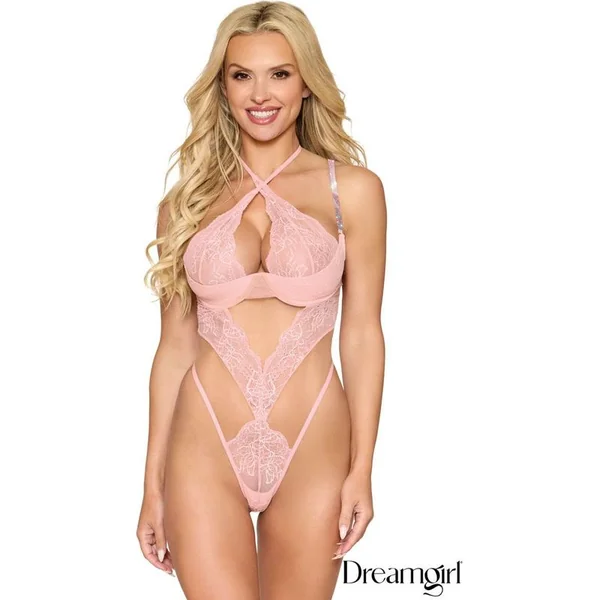 Dreamgirl Lingerie - Strappy Teddy 13501