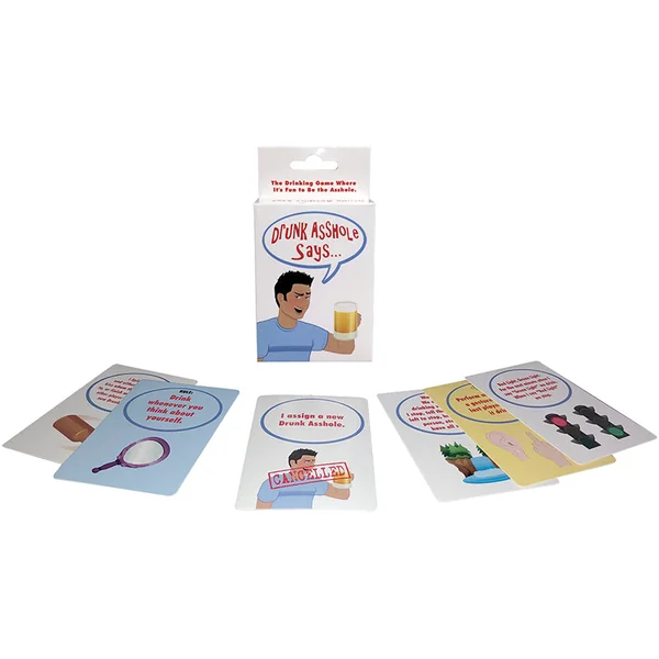 Drunk Asshole Says Card Game by Kheper Games