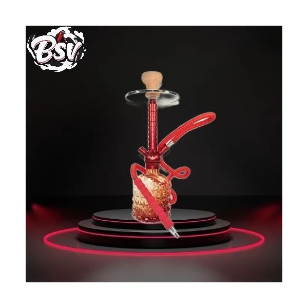 Dud Hookah Bubbly 1-Hose Pineapple Mix Colors