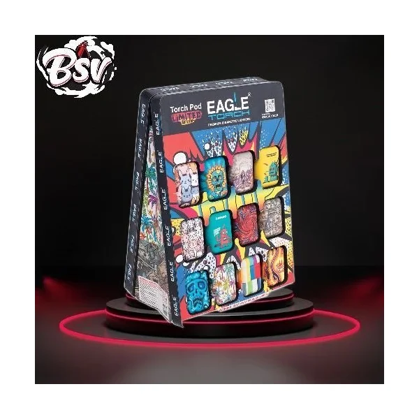 Eagle Torches Torch Pod Pop Up Display 24pc