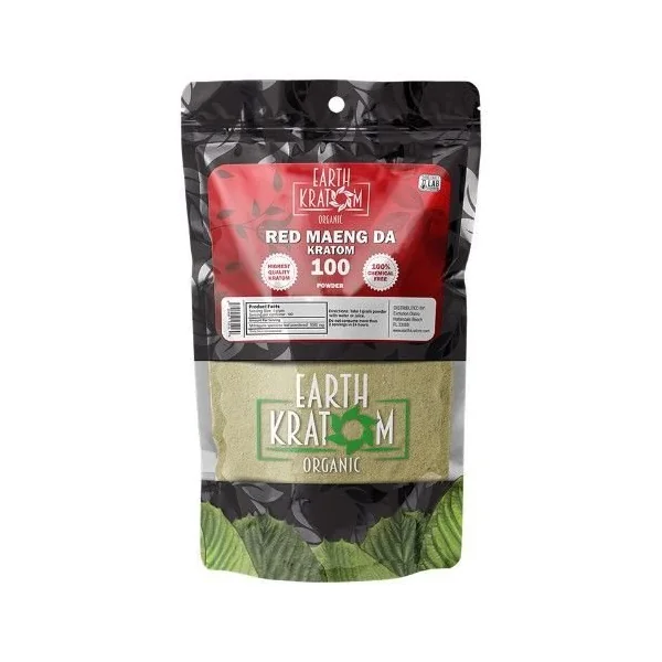 Earth Kratom 100g Powder Red Maeng Da