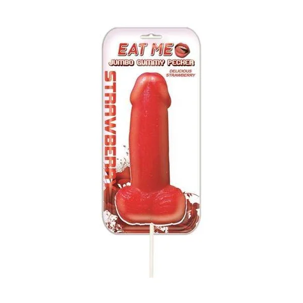 Eat Me Jumbo Gummy Pecker - Edible Dildos