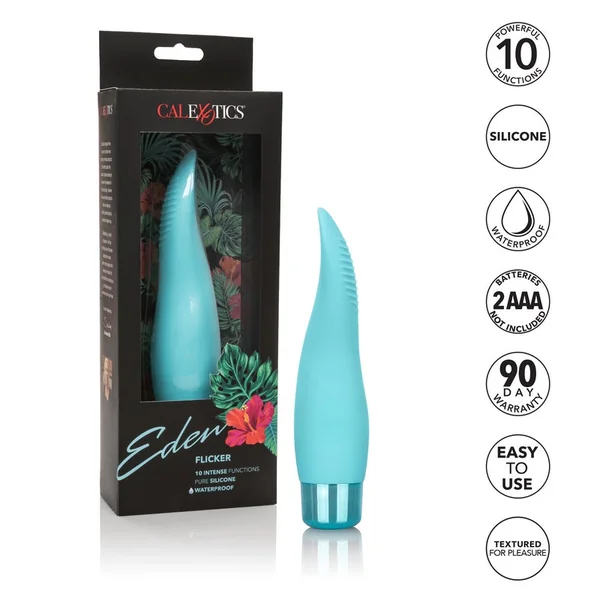Eden™ Flicker Vibrator 6.5" by Cal Exotics