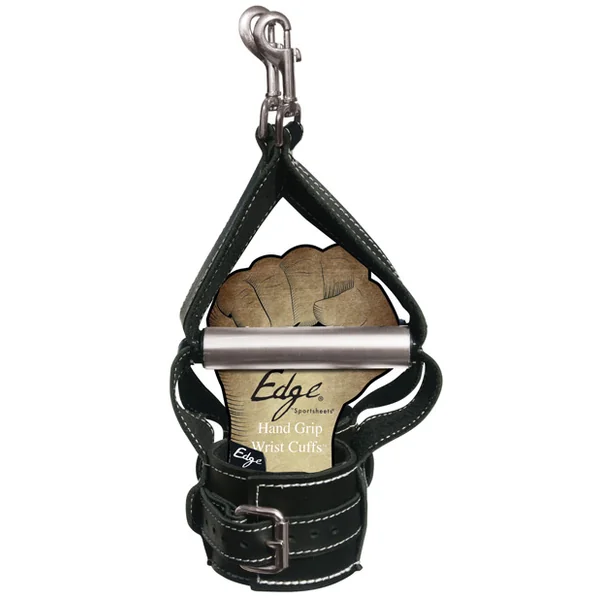 EDGE LEATHER HAND GRIP WRIST CUFFS