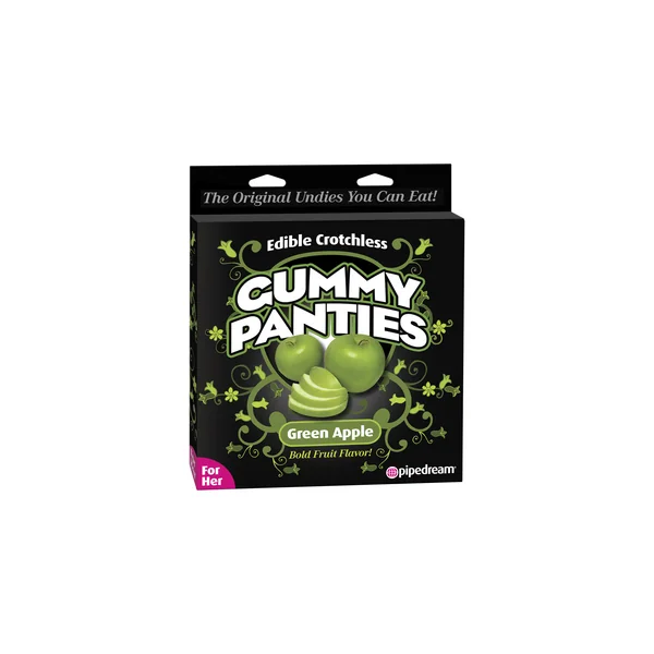 EDIBLE CROTCHLESS GUMMY PANTIES APPLE