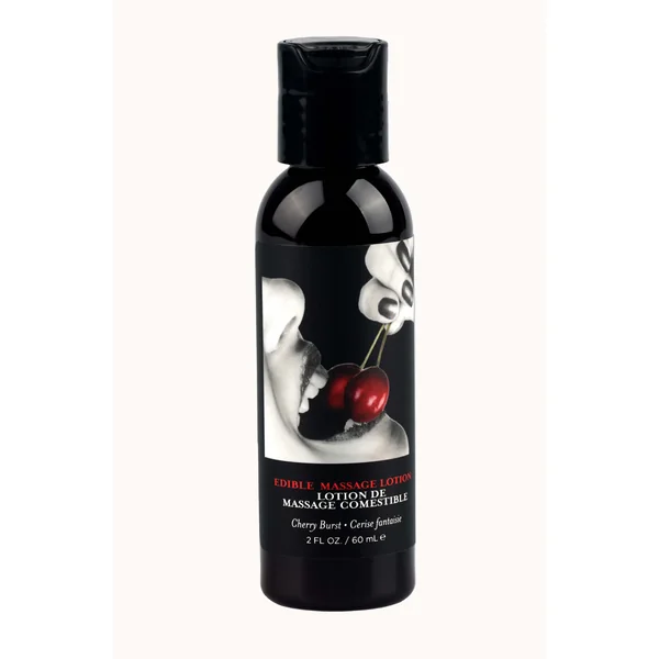 Edible Massage Lotion - Cherry - 2 Fl. Oz.