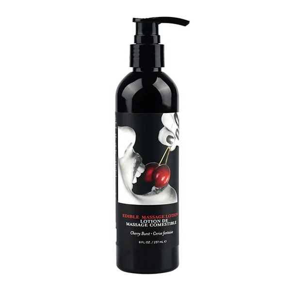 EDIBLE MASSAGE LOTION CHERRY 8OZ