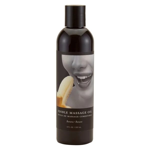 Edible Massage Oil - Banana - 8 Fl. Oz.
