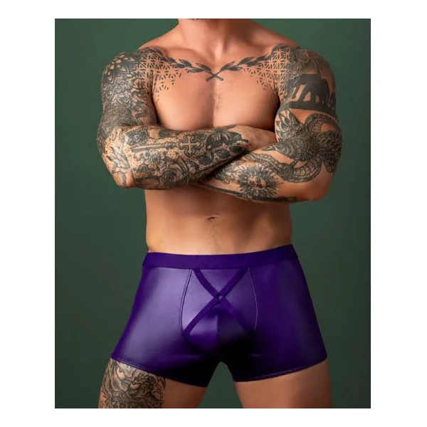 EGGPLANT CROSSOVER SHT S/M