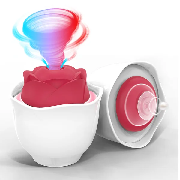 EmberIntimacy's Nocturne - The Luminous Rose Suction & Tapping Lamp