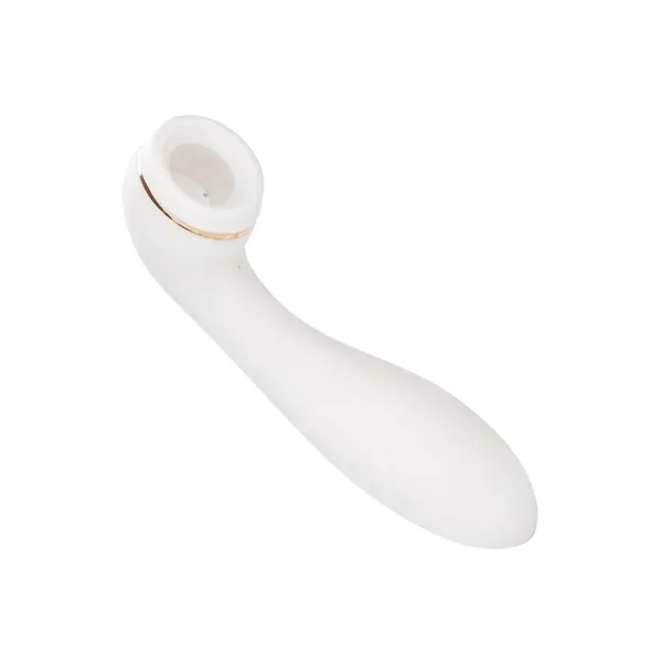Empowered Smart Pleasure Idol Silicone Rechargeable Stimulator – White