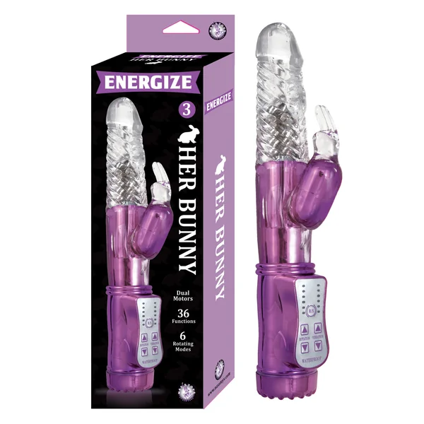 Energize Her Bunny 3 - Purple