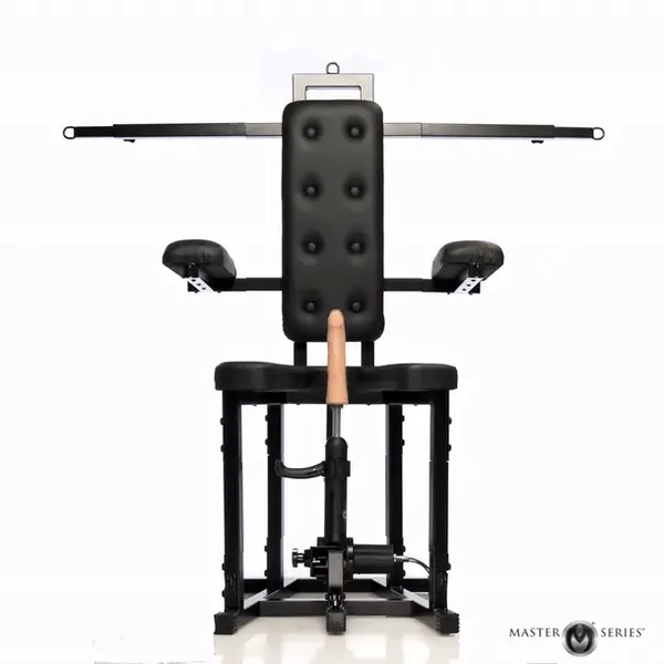 Enforcer Chair with Sex Machine by Master Series