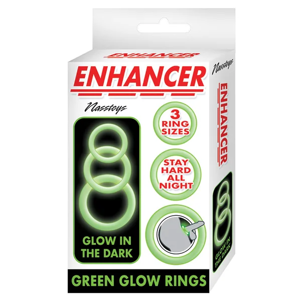 Enhancer Glow Rings - Green (3 Pack)