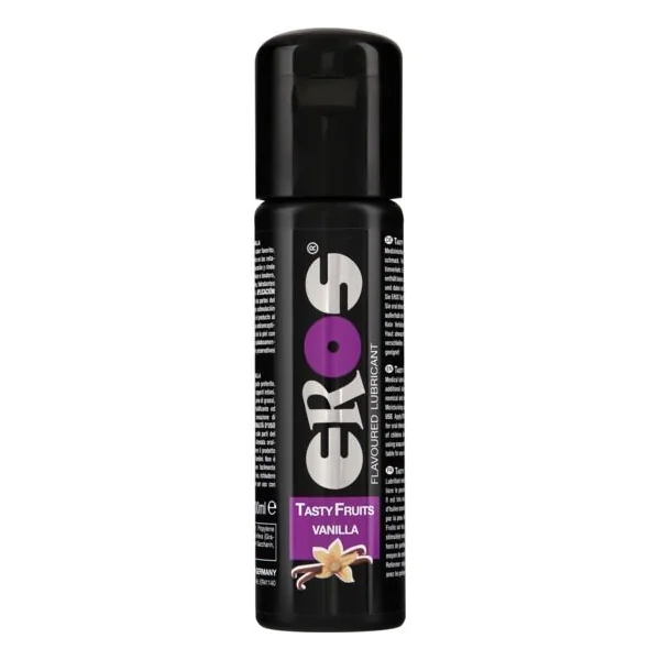 EROS - TASTY FRUITS FLAVOURED LUBRICANT VAINILLA 100 ML