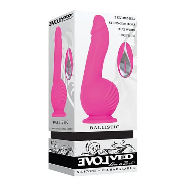 Evolved Ballistic Dildo – Pink