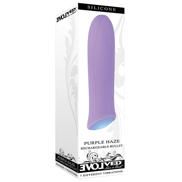 Evolved Purple Haze Silicone Bullet