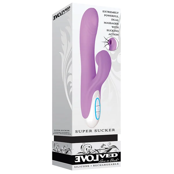 Evolved Super Sucker Rechargeable Dual Stimulating Massager