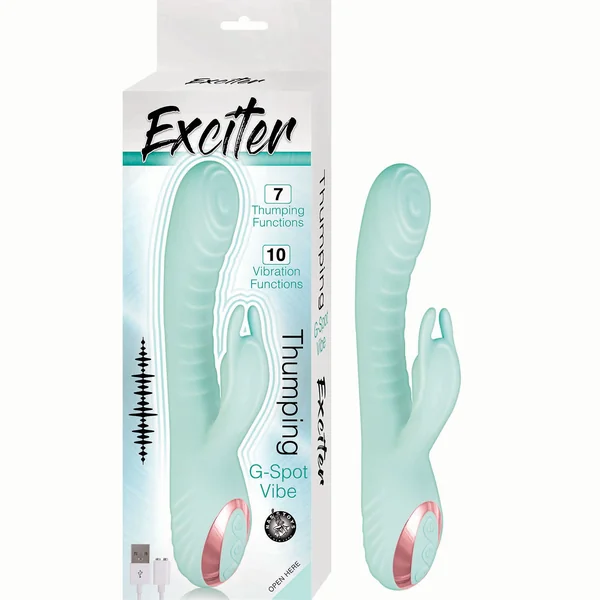 EXCITER THUMPING G-SPOT VIBE AQUA