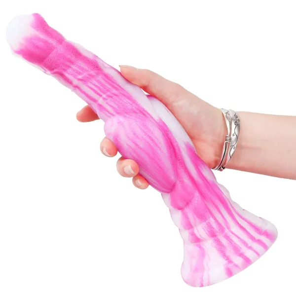 Exotic Horse Dildos Butt Plug - Realistic Animal Pink Dildo Silicone Sex Toys