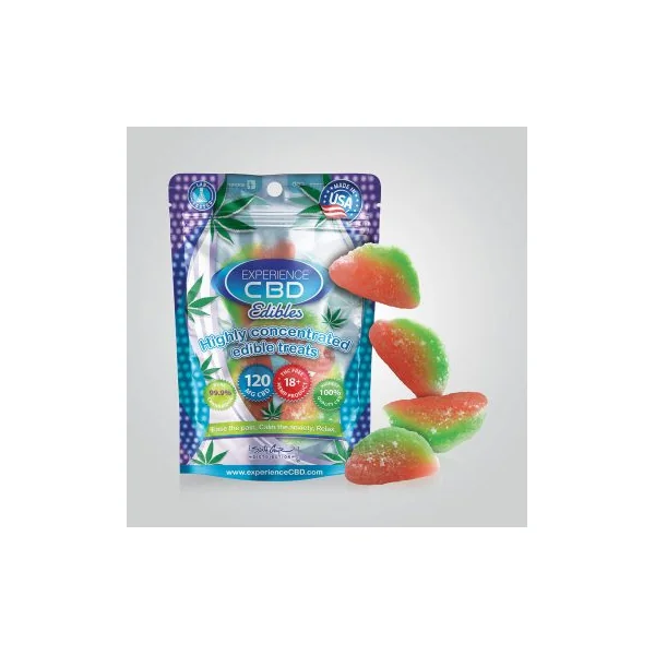 EXPERIENCE CBD 120MG 4PC WATERMELON GUMMIES (NET)