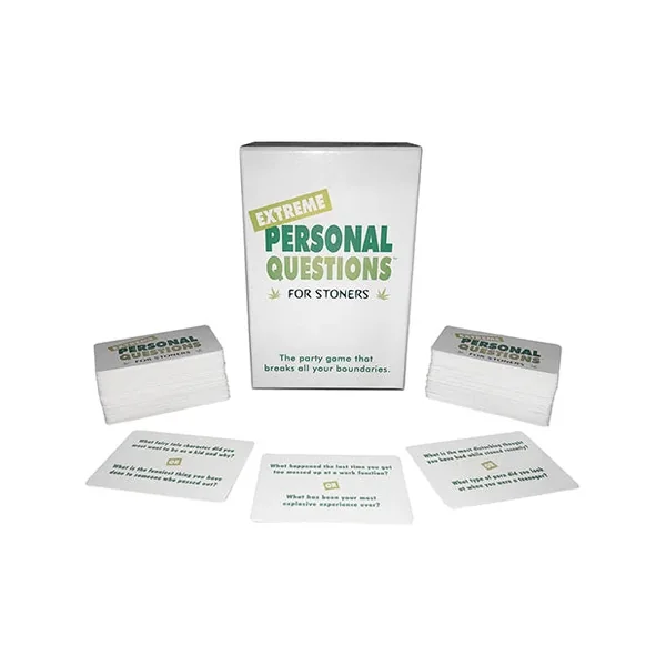 Extreme Personal Questions For Stoners Card Game