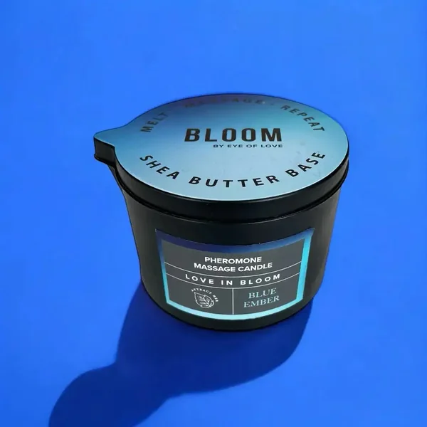 Eye of Love Bloom Pheromone Massage Candle