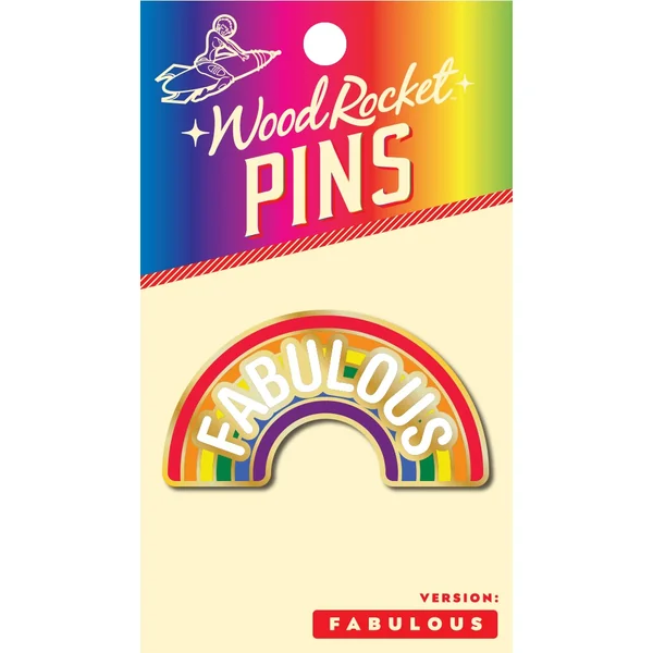 FABULOUS RAINBOW PIN (NET)