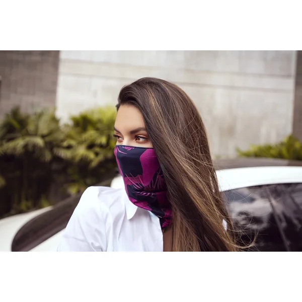 Face/ Neck Bandana - Floral Print - One Size