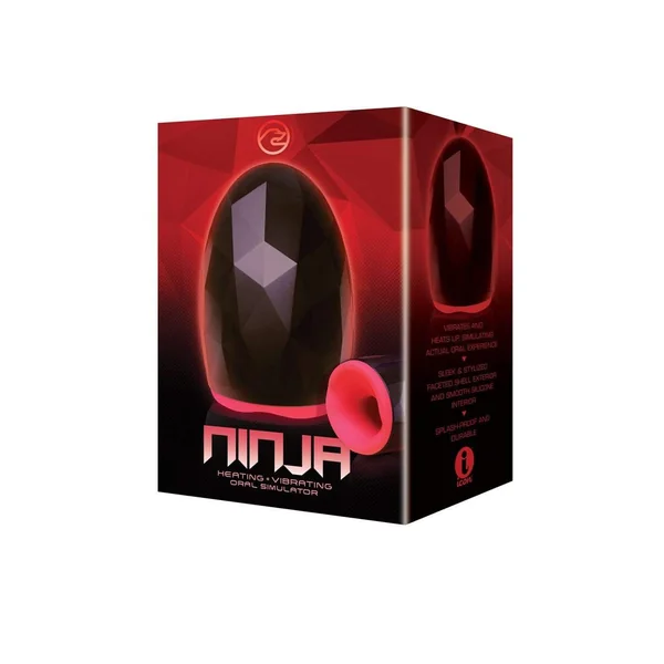 Falcon Ninja Heating & Vibrating Simulator - Black