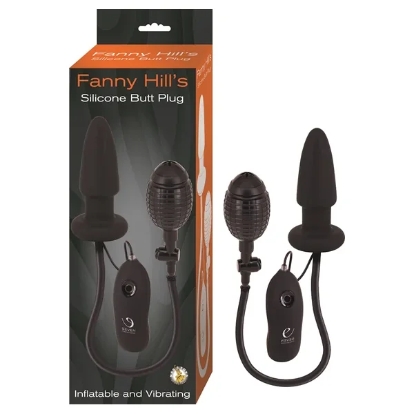Fanny Hills Silicone Butt Plug – Black