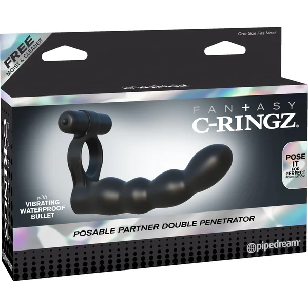 FANTASY C-RINGZ POSABLE PARTNER PENETRATOR