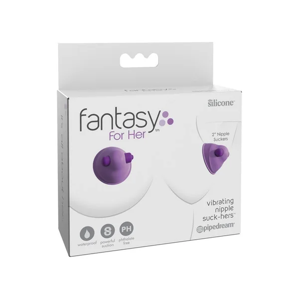 Fantasy For Her Vibrating Nipple Suck Hers by Pipedream Products®