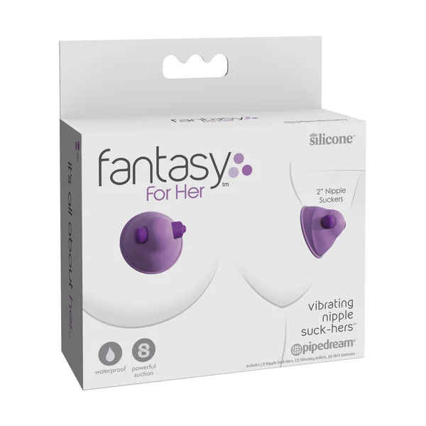 Fantasy for Her – Vibrating Nipple Suck-Hers