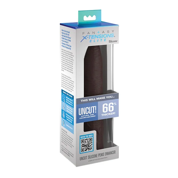FANTASY X-TENSIONS ELITE UNCUT 7IN EXTENSION SLEEVE BROWN