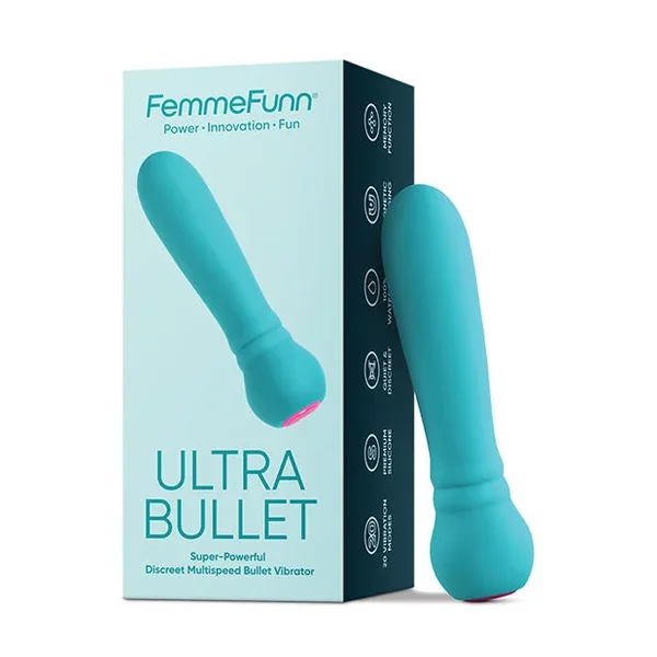 Femme Funn Ultra Bullet Massager – Turquoise
