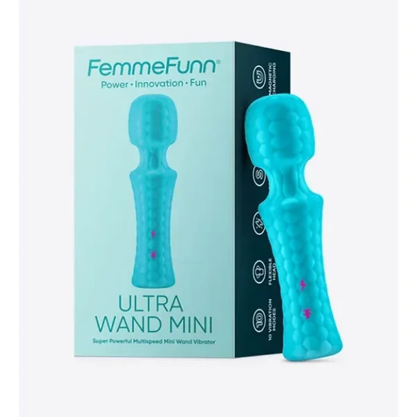 FemmeFunn Ultra Wand Mini Turquoise