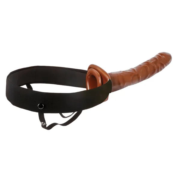 Fetish Fantasy Series 10 Inch Chocolate Dream Hollow Strap-On